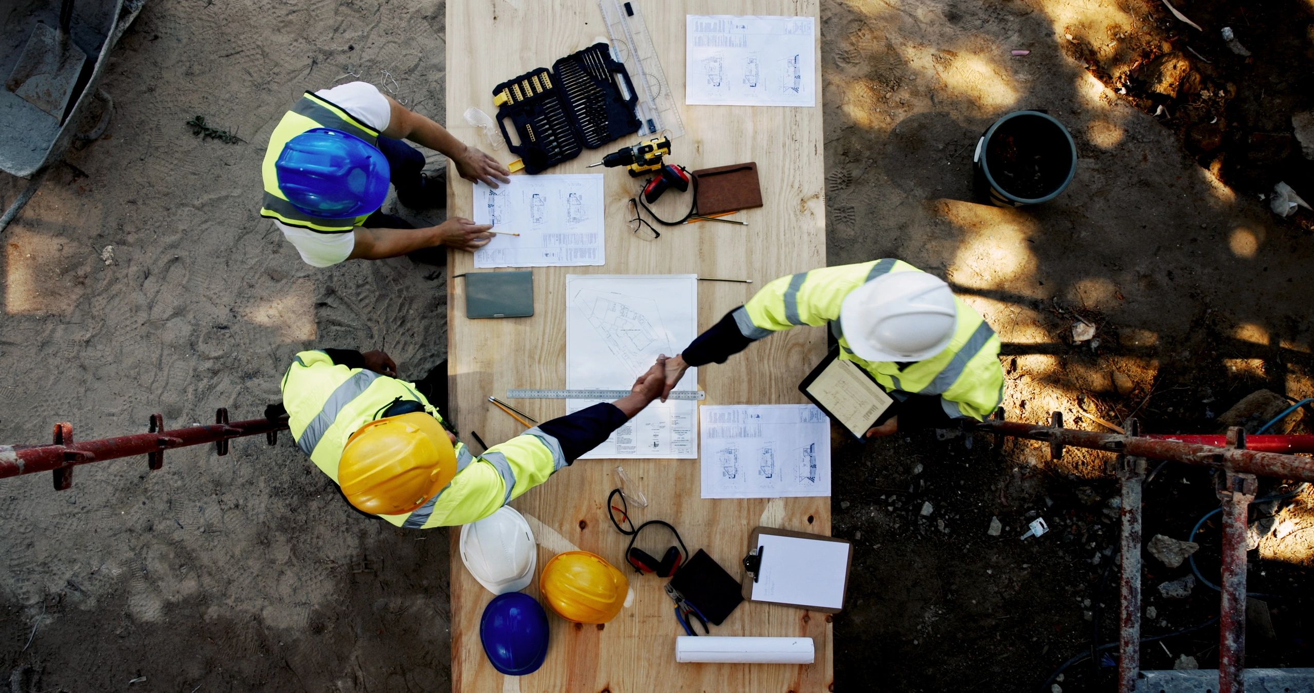 Range of site hire equipment